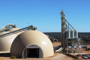 Frac Sand Storage Dome