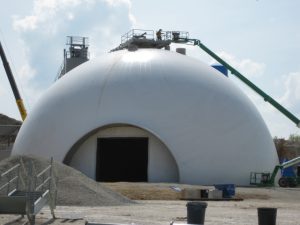 Frac Sand Storage Dome